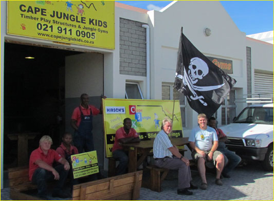 Cape Jungle Kids - Manufacturer of Freestanding Play Structures and jungle gyms