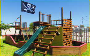Cape Jungle Kids - Manufacturer of jungle gyms, wooden toys and sandpits